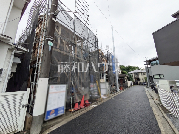 接道状況および現場風景 【練馬区立野町】 接道状況および現場風景 【練馬区立野町】