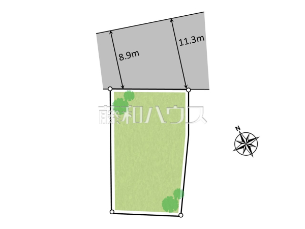 全体区画図 【多摩市桜ヶ丘4丁目】 全体区画図 【多摩市桜ヶ丘4丁目】
