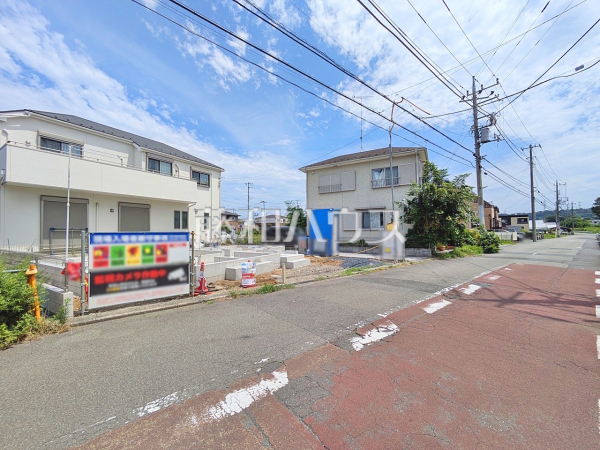 接道状況および現場風景　【日野市西平山１丁目】