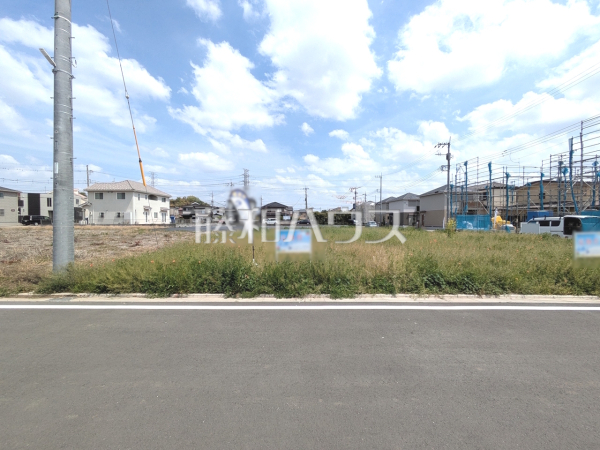 1号棟　現地写真　【所沢市大字上安松】