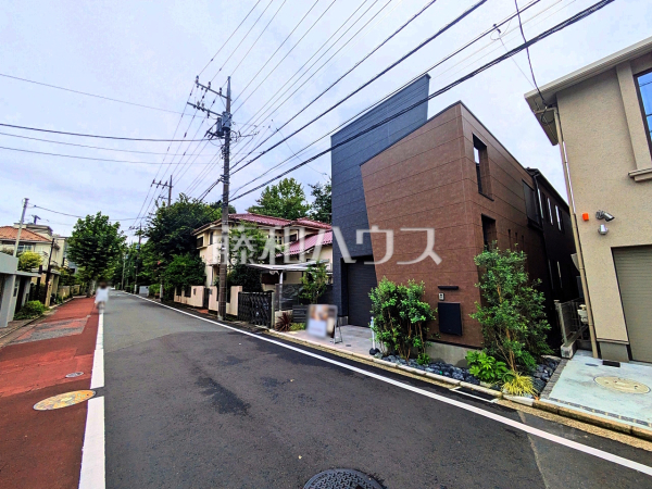 接道状況および現場風景　【武蔵野市吉祥寺北町３丁目】