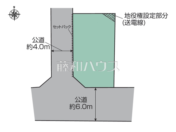 全体区画図　【岩倉市神野町川添】