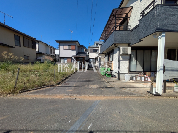 接道状況および現場風景　【西東京市北町３丁目】