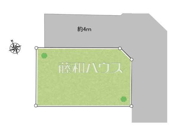 全体区画図　【西東京市北町３丁目】