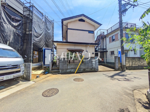接道状況および現場風景　【新座市本多１丁目】