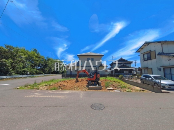 接道状況および現場風景　【春日井市坂下町３丁目】