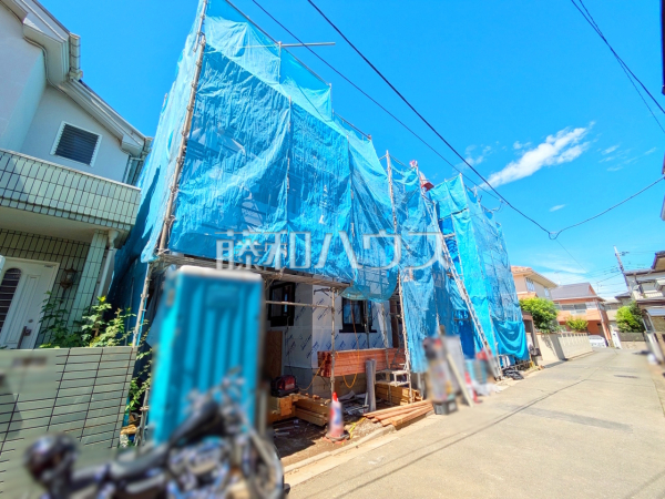 接道状況および現場風景　【西東京市下保谷２丁目】