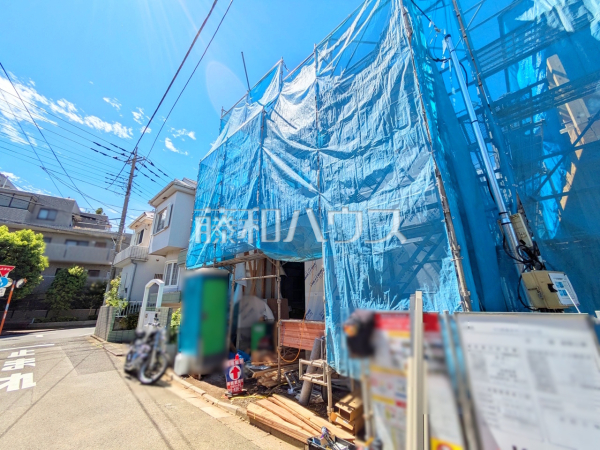 接道状況および現場風景　【西東京市下保谷２丁目】