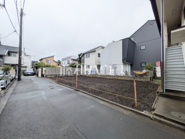 接道状況および現場風景　【武蔵野市境南町１丁目】