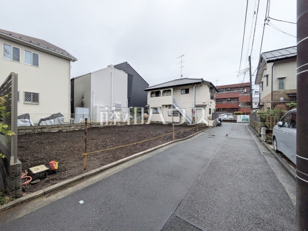 接道状況および現場風景　【武蔵野市境南町１丁目】