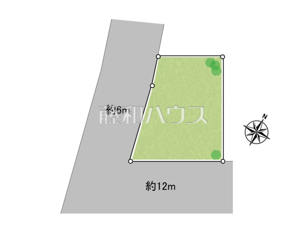 全体区画図　【所沢市東所沢和田１丁目】