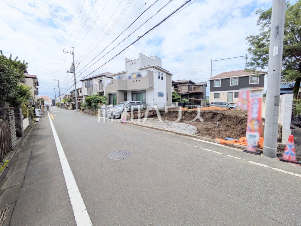 接道状況および現場風景　【清瀬市竹丘３丁目】