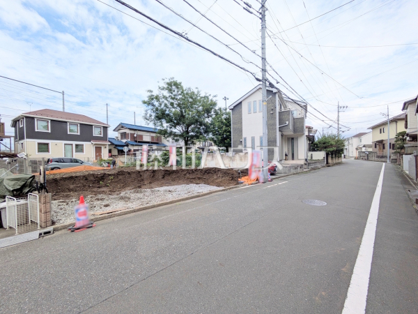 接道状況および現場風景　【清瀬市竹丘３丁目】