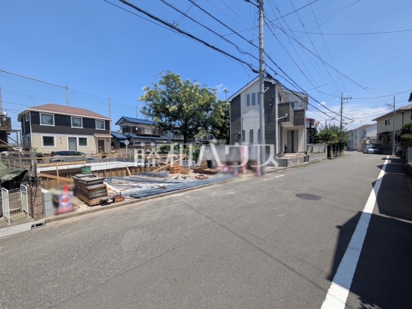 接道状況および現場風景　【清瀬市竹丘３丁目】
