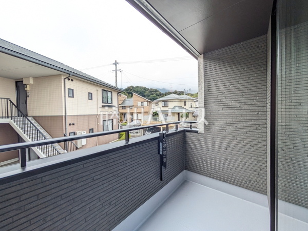 B号棟　バルコニー　【福岡市南区柏原６丁目】