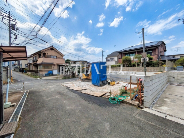接道状況および現場風景　【所沢市大字山口】