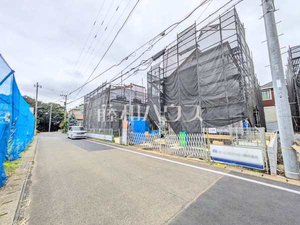 接道状況および現場風景　【日野市新町４丁目】