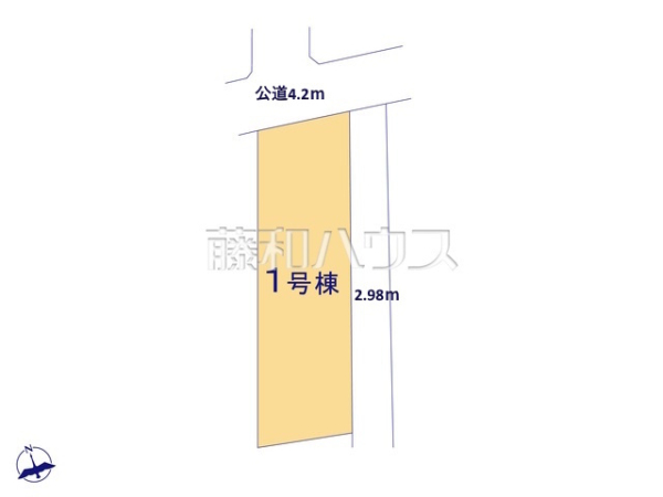 全体区画図　【小牧市元町２丁目】