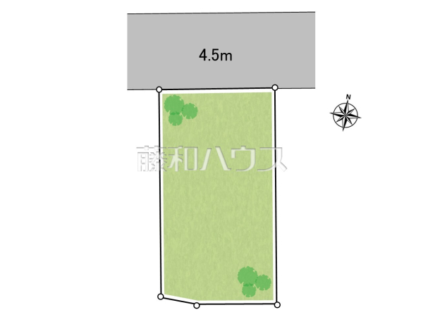 全体区画図　【世田谷区北烏山３丁目】