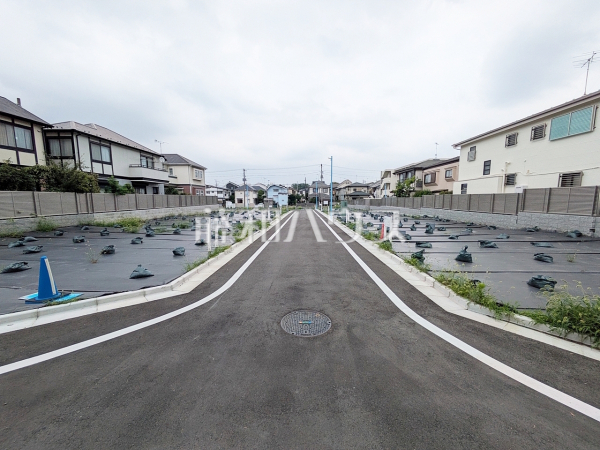 接道状況および現場風景　【杉並区清水３丁目】