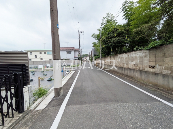 接道状況および現場風景　【杉並区清水３丁目】