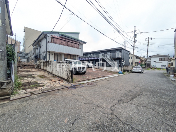 接道状況および現場風景　【八王子市大塚】