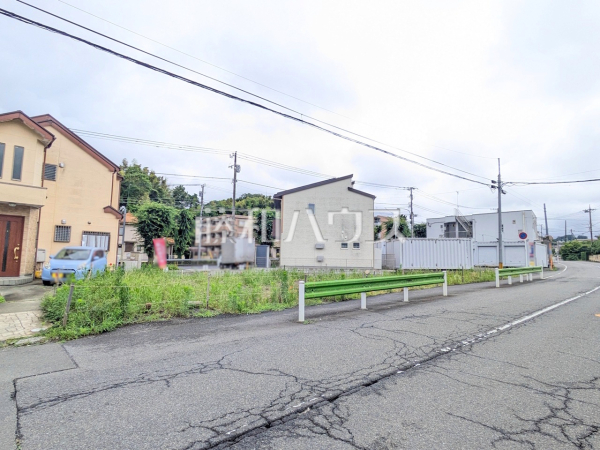 接道状況および現場風景　【八王子市下柚木】