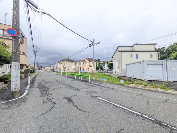 接道状況および現場風景　【八王子市下柚木】