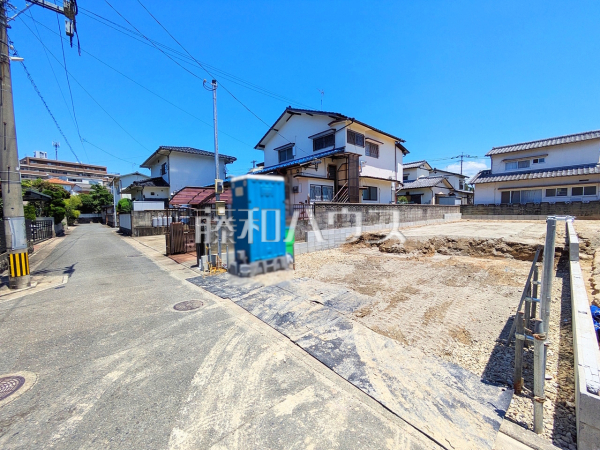 接道状況および現場風景　【福岡市南区桧原１丁目】
