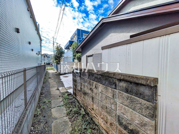 接道状況および現場風景　【西東京市田無町４丁目】
