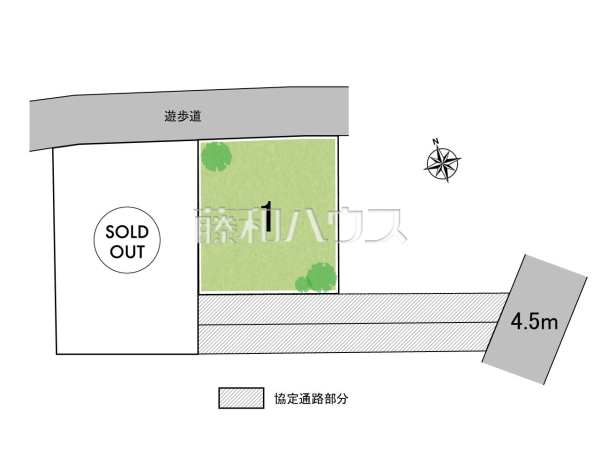 全体区画図　【東久留米市幸町２丁目】 見学はしたいけど、なかなか時間が取れない・・・そんな方に出勤前や仕事終わりにマイホームを見学できるサポートをいたします。 