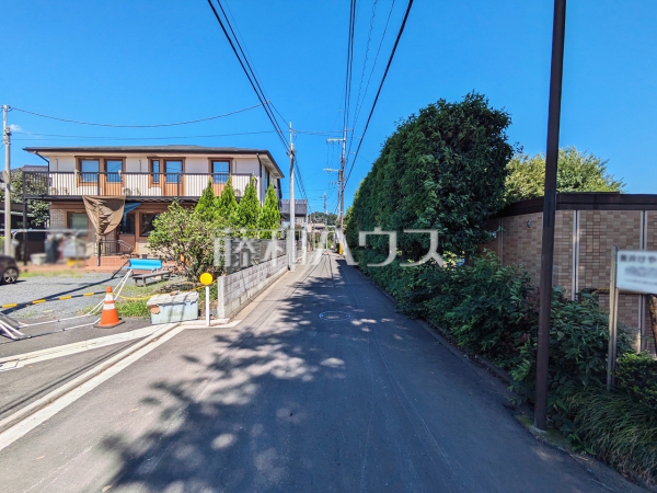 接道状況および現場風景　【小金井市貫井南町４丁目】