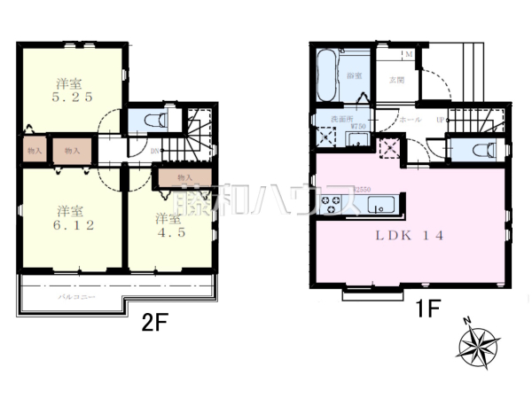 間取図　【府中市新町２丁目】