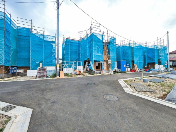 接道状況および現場風景　【八王子市小宮町】