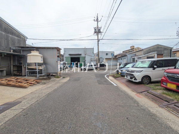 接道状況および現場風景　【名古屋市守山区天子田２丁目】