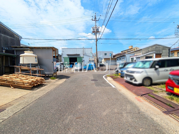 接道状況および現場風景　【名古屋市守山区天子田２丁目】