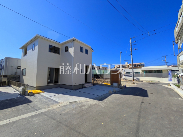 接道状況および現場風景　【宜野湾市嘉数２丁目】