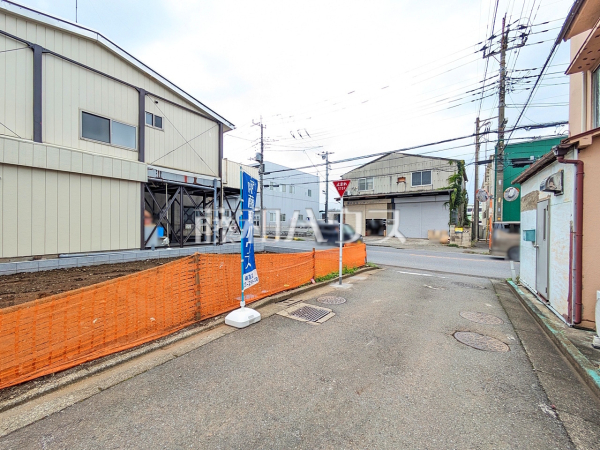 接道状況および現場風景　【新座市畑中１丁目】