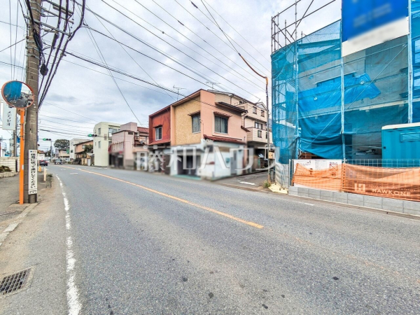 接道状況および現場風景 【新座市畑中1丁目】 接道状況および現場風景 【新座市畑中1丁目】