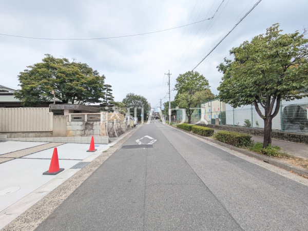 接道状況および現場風景　【春日井市如意申町３丁目】