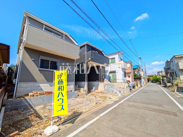 接道状況および現場風景　【府中市小柳町５丁目】