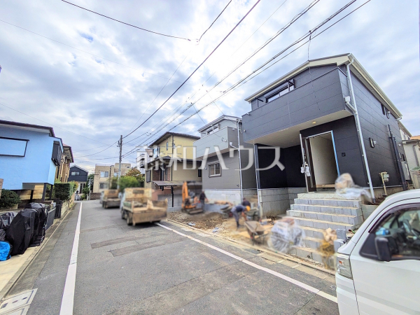 接道状況および現場風景　【府中市小柳町５丁目】
