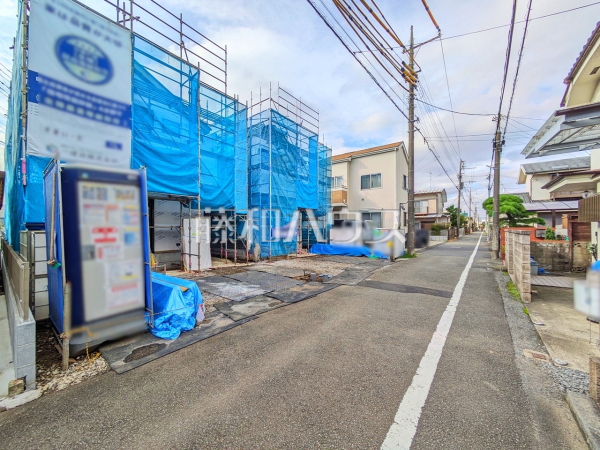 接道状況および現場風景　【国分寺市新町３丁目】