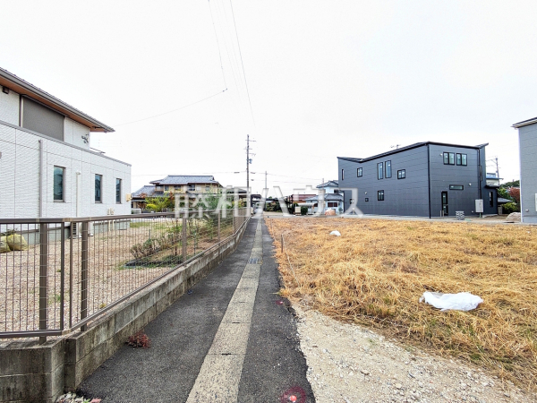 接道状況および現場風景　【春日井市上条町６丁目】