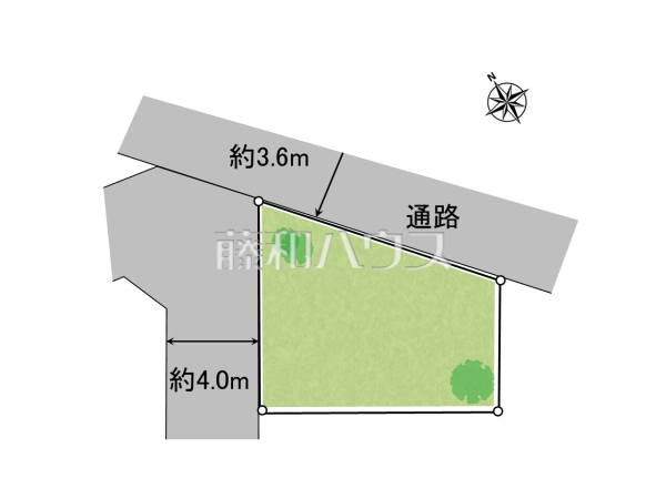 全体区画図　【杉並区下高井戸３丁目】