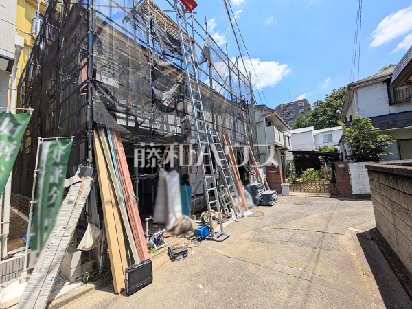 接道状況および現場風景　【西東京市田無町１丁目】