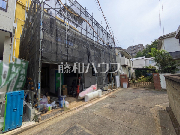 接道状況および現場風景　【西東京市田無町１丁目】