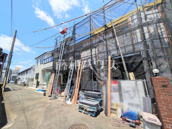 接道状況および現場風景　【西東京市田無町１丁目】