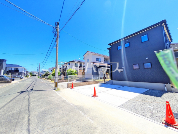 接道状況および現場風景　【福岡市東区三苫２丁目】
