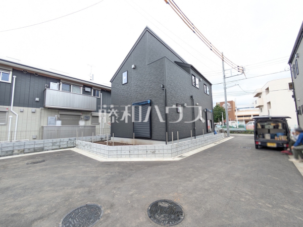 接道状況および現場風景　【日野市大字日野】